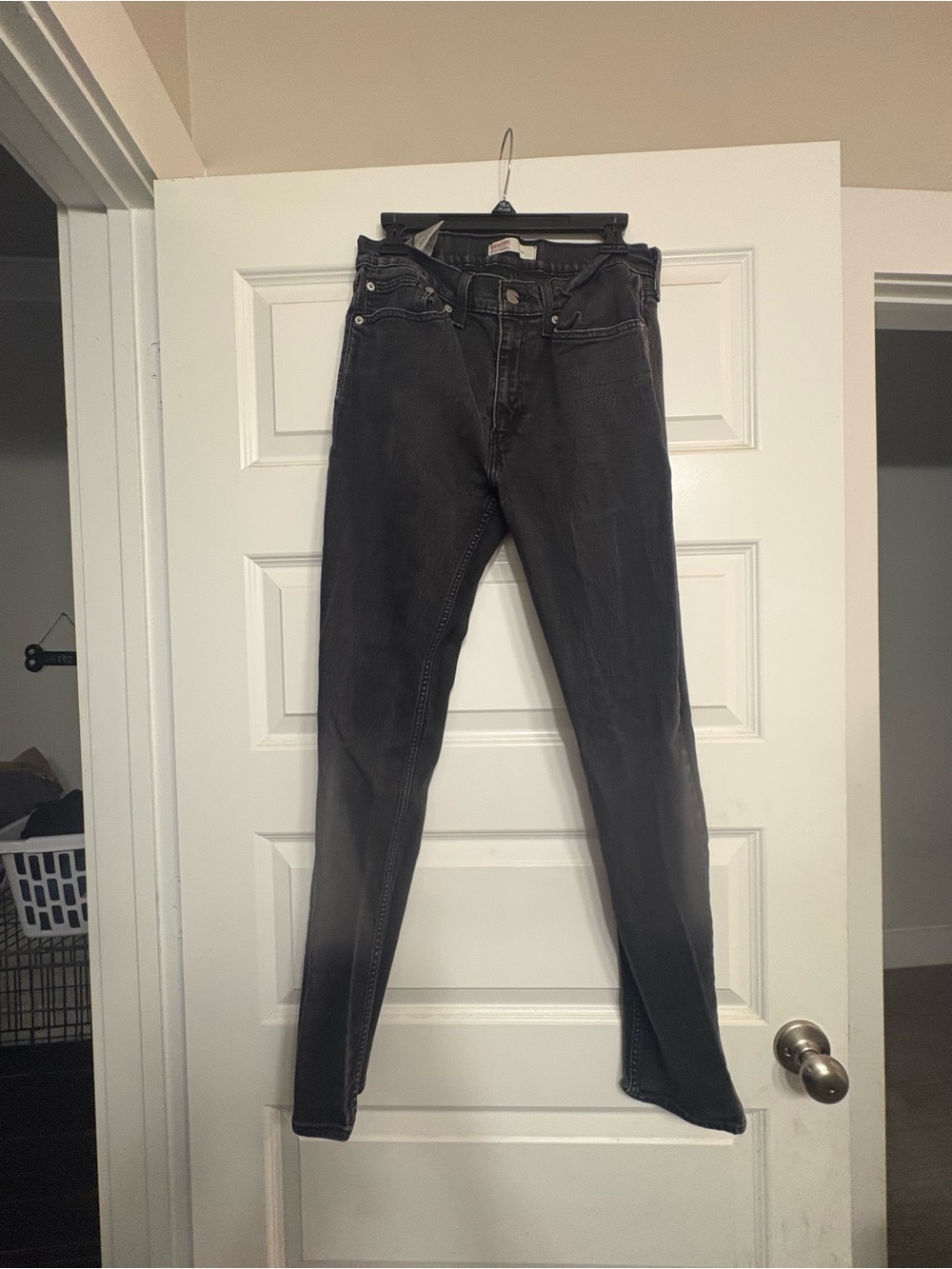 Signature by Levi Strauss Slim Black Men's Jeans